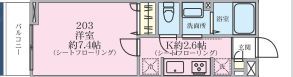 ケンフラッツの間取り画像