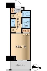 エコロジー東陽町の間取り画像