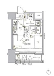 RELUXIA品川西大井の間取り画像