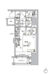 RELUXIA品川西大井の間取り画像