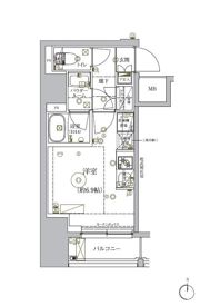 RELUXIA品川西大井の間取り画像