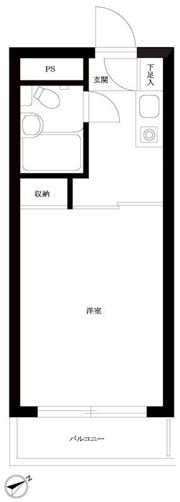 ハイタウン駒沢公園の間取り画像