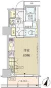 パークアクシス赤坂見附の間取り画像