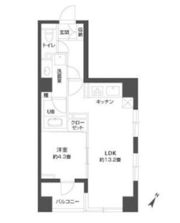 パークキューブ銀座イーストの間取り画像