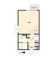 ルクレ三軒茶屋南の間取り画像