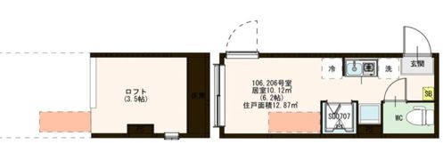 win crestの間取り画像