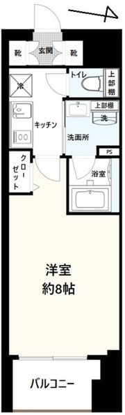 メイクスデザイン新宿の間取り画像