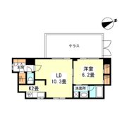 THEパームス代々木上原コスモテラスの間取り画像