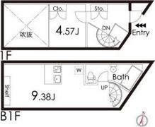メゾンド学芸大の間取り画像