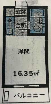 ヴィラージュ石神井の間取り画像