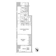 コンフォリア神田神保町の間取り画像