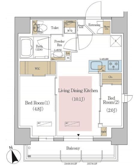 間取図