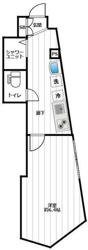 Latias高田馬場の間取り画像