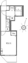 リープ立石の間取り画像