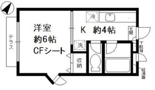 アイラ Bの間取り画像