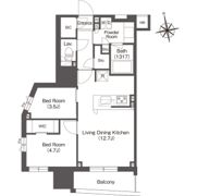 コンフォリア東上野の間取り画像