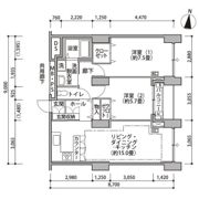 東雲キャナルコートCODAN14号棟の間取り画像