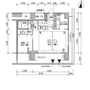 東雲キャナルコートCODAN17号棟の間取り画像