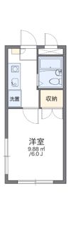 レオパレス新宿の間取り画像
