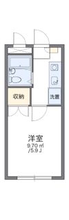 レオパレス新宿の間取り画像
