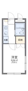 レオパレス新宿の間取り画像