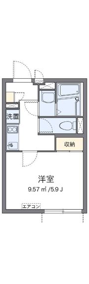 クレイノボヌールⅡの間取り画像
