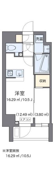 LOVIE麻布十番の間取り画像