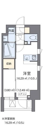 LOVIE麻布十番の間取り画像