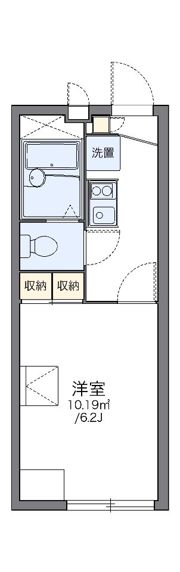 レオパレス船堀の間取り画像