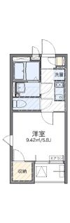 レオネクストホークスの間取り画像