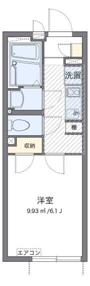 クレイノアナベルの間取り画像