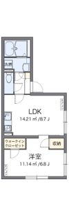 レオネクスト莉音の間取り画像