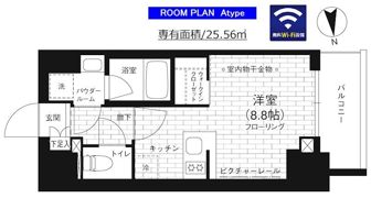 ステージファースト亀戸の間取り画像