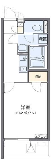 レオネクストカサ フェリスの間取り画像