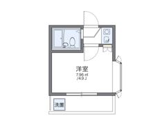 レオパレス白山第2の間取り画像