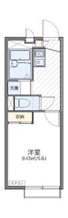 レオパレスフォレストの間取り画像