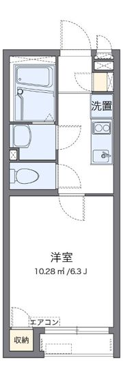 クレイノメゾン ドゥ シェルの間取り画像