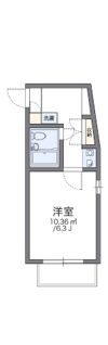レオパレスRX早稲田第2の間取り画像