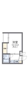 レオパレスRX早稲田第2の間取り画像
