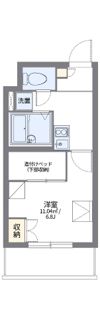 レオパレス本駒込の間取り画像