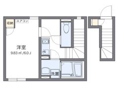 クレイノ白樺の間取り画像