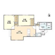 カゼッタスッドの間取り画像