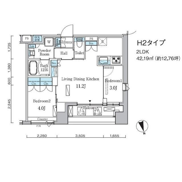 間取図