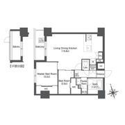 コンフォリア日暮里の間取り画像