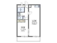 レオパレス言問の間取り画像