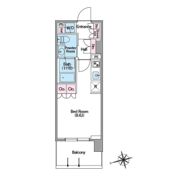 コンフォリア東新宿ステーションフロントの間取り画像