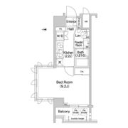 コンフォリア麻布EASTの間取り画像