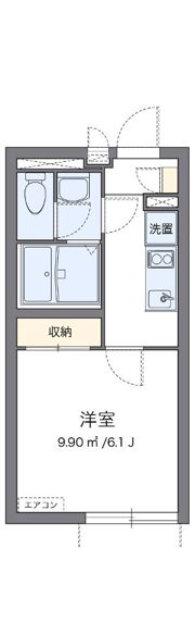 クレイノビアンカーサの間取り画像