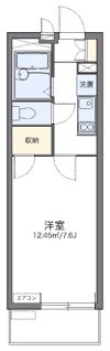 レオパレスカルモⅡの間取り画像