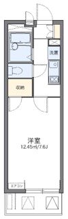 レオパレスカルモⅡの間取り画像